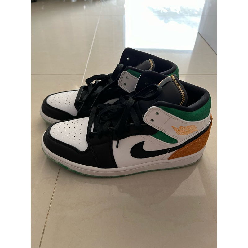 Nike Air jordan MID SE Oakland kondisi 95% Baru Sepatu Pria Sepatu Wanita Sneakers