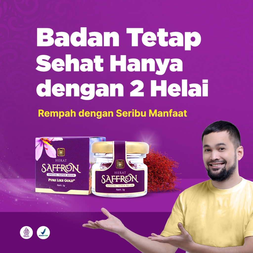 

Saffron Herat Super Negin 1gram Premium Original