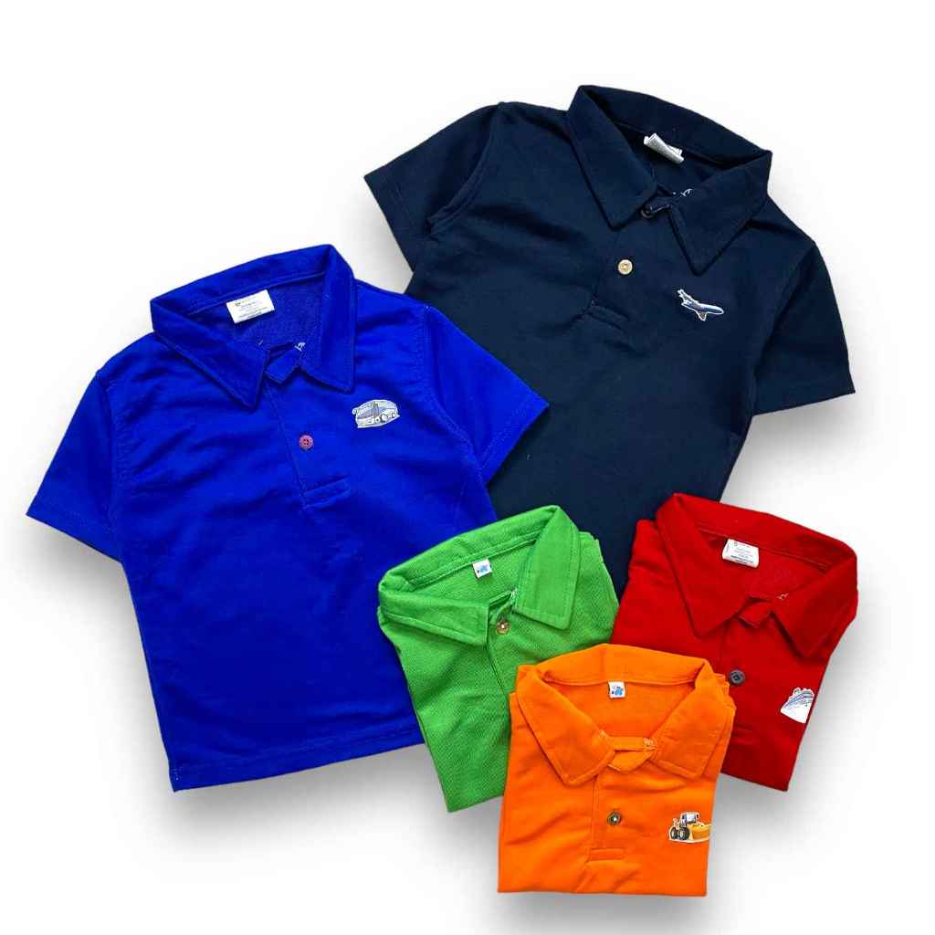 Kaos Polo Anak / Kaos Kerah / Polo Shirt / Baju Kerah Anak laki-laki