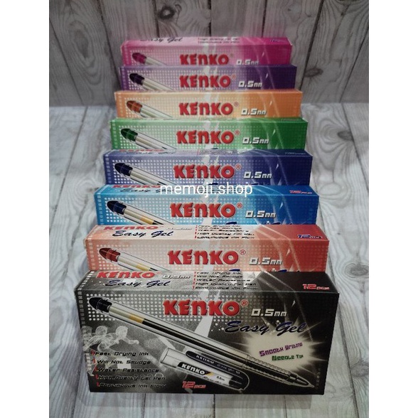 

ART M7P Pulpen KENKO EASY GEL 5mm 12pc