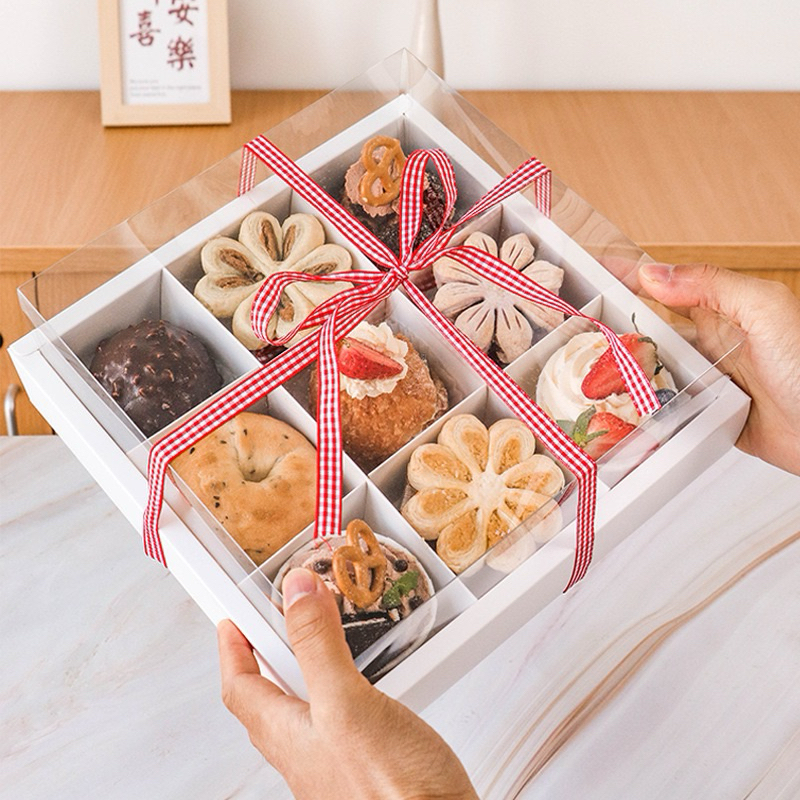 

Box Mika 9 Sekat Box 9 Cupcake Box Kue Box Puding Marme Cake