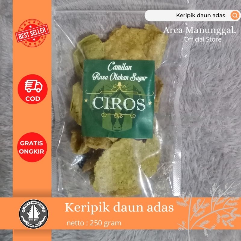 

keripik daun adas 250gr viral