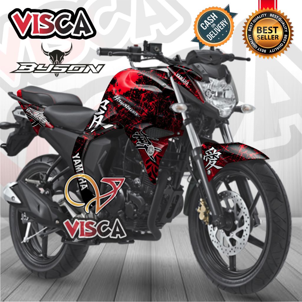 Decal Byson New Decal Byson Full Body Stiker Byson Fi Full Body Striping Byson injeksi Variasi Decal