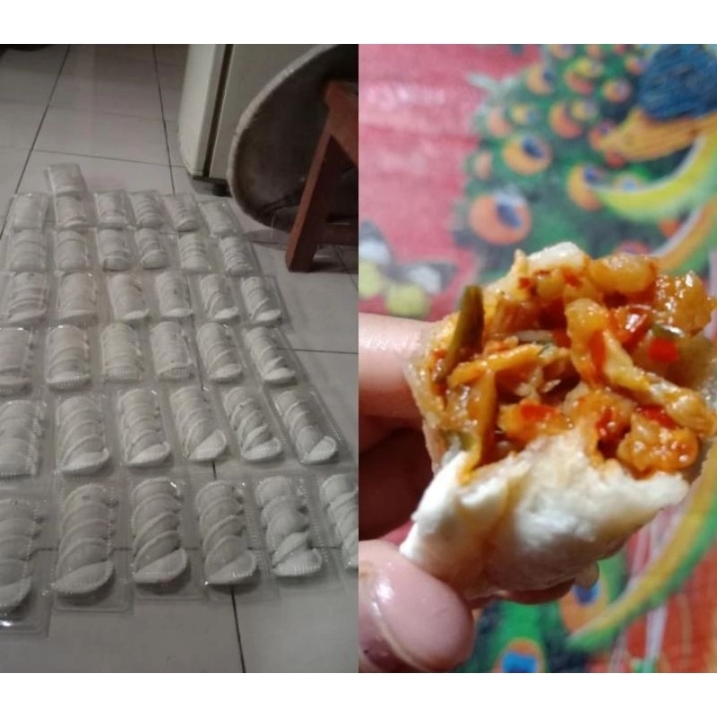 

cireng isi suwir ayam+baso pedas isi 5 per bungkus