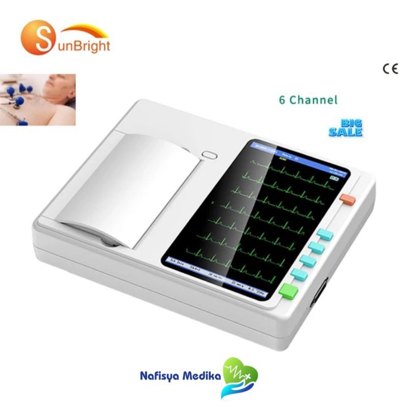 ECG 6 CHANNEL / EKG LEYTEMED / ECG 6 CHANNEL PORTABLE