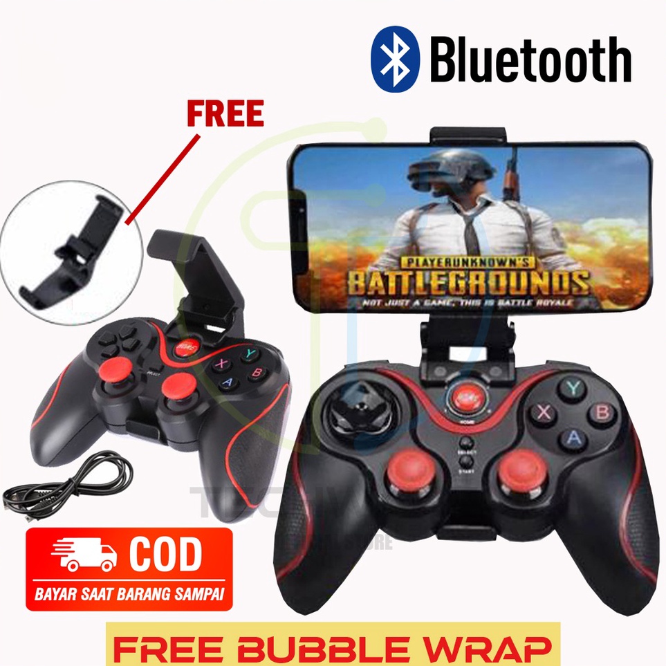 ART T17C Gamepad X3 Bluetooth Wireless  Gamepade Gaming Bluetooth X3 Joystick X3 Android Bluetooth C