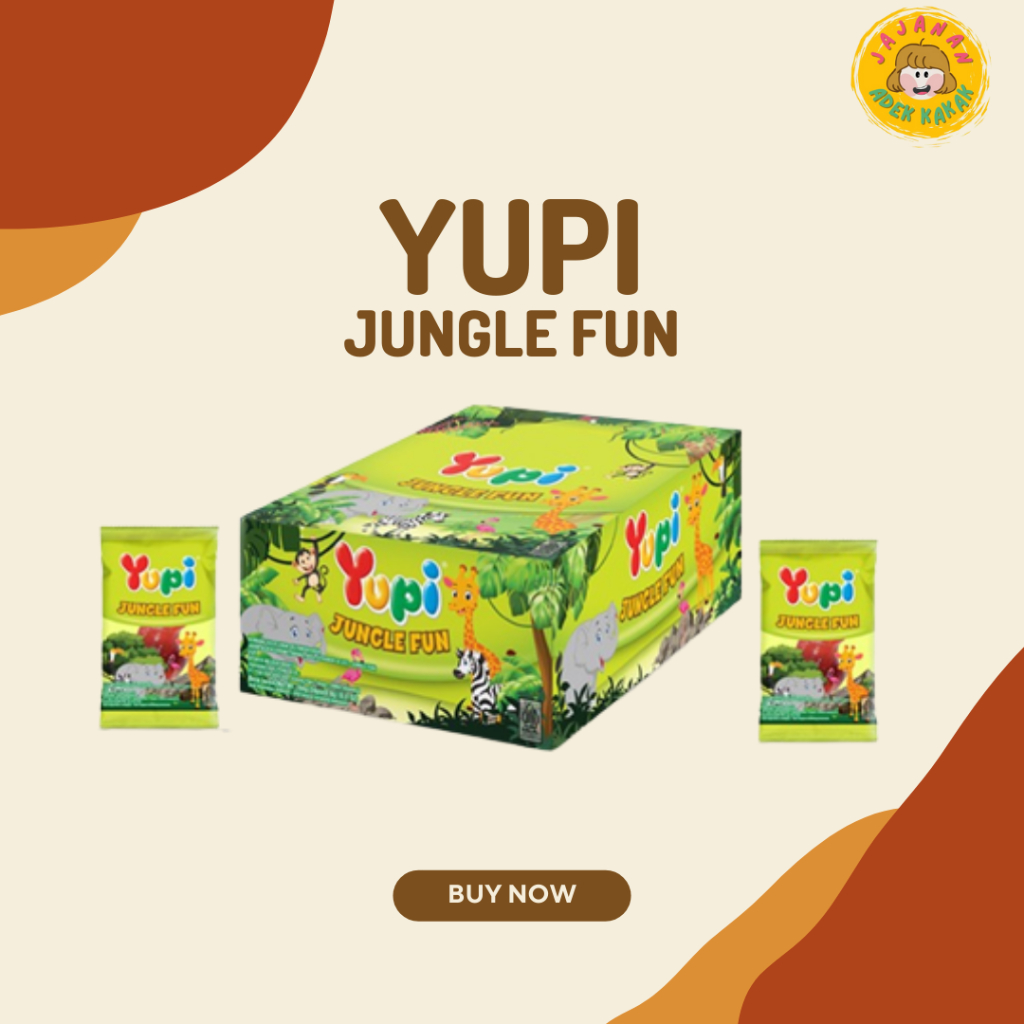 

Yupi Box Jungle Fun Isi 24 Pcs