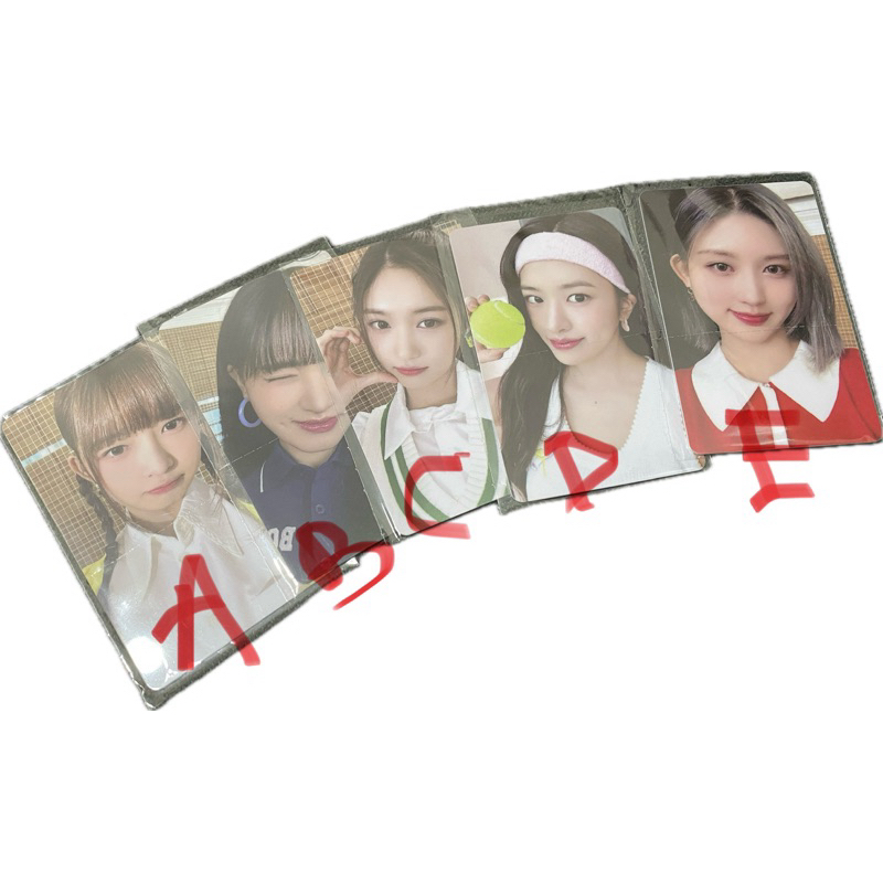 IVE PC PAPA JOHN'S PIZZA POB PHOTOCARD
