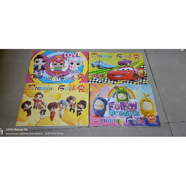 

ART S86F buku gambar kecil ISI 25 buku