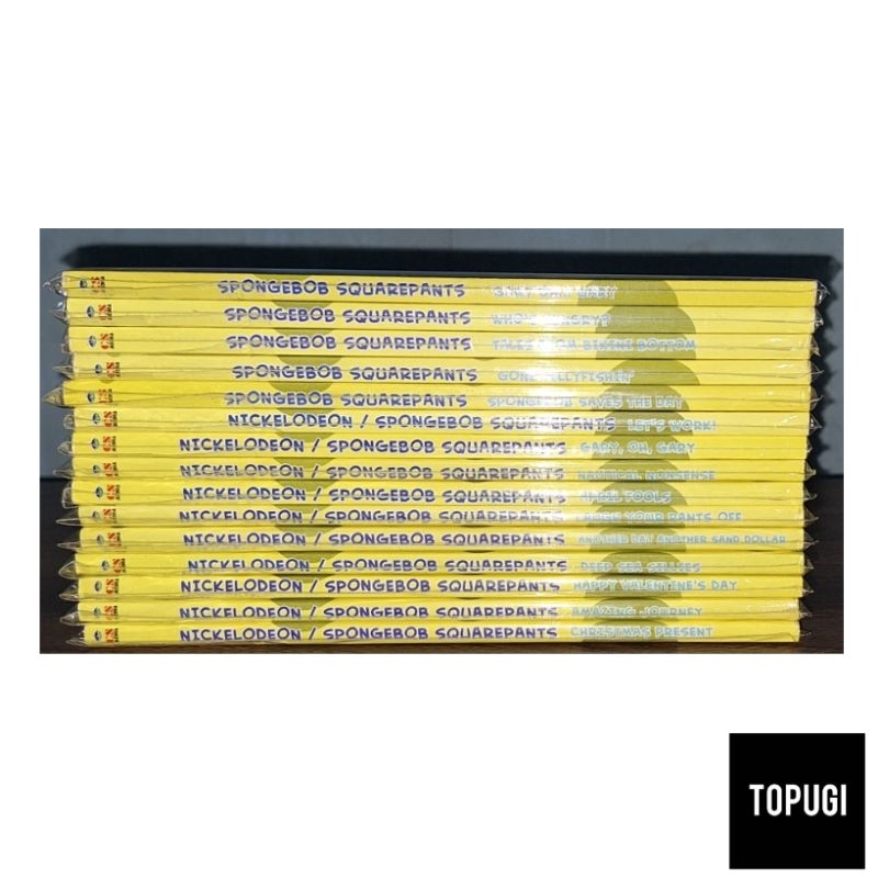 Komik Spongebob Squarepants Berwarna SET (14 Komik English Edition + 1 Komik Edisi Indonesia)