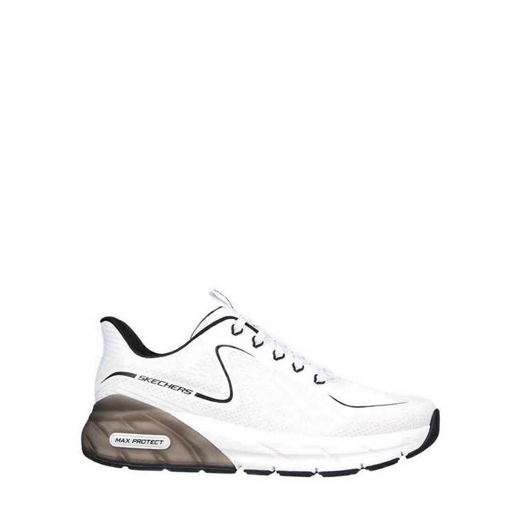 SALEE SKECHERS MAX PROTECT SPORT MENS FITNESS SHOES  WHITE