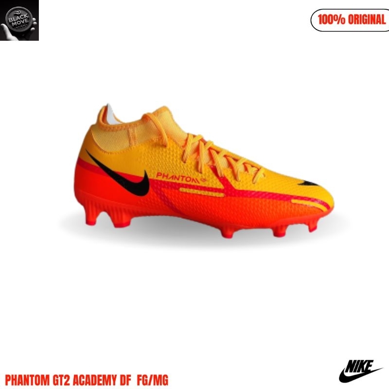 SALE SEPATU BOLA NIKE PHANTOM GT2 ACADEMY DF FG/MG - LASER ORANGE ORIGINAL