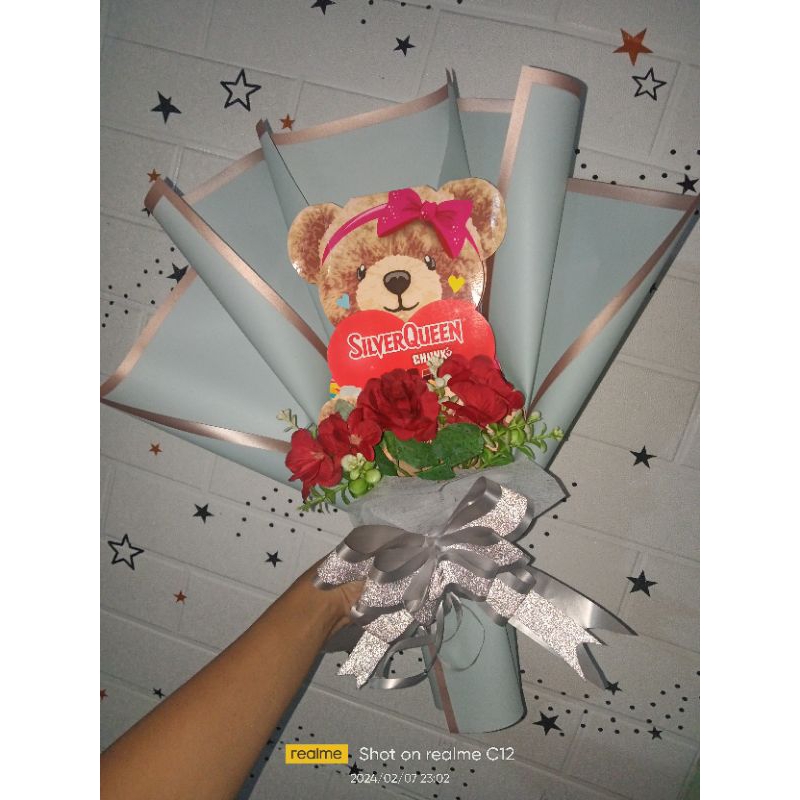 

buket coklat beruang