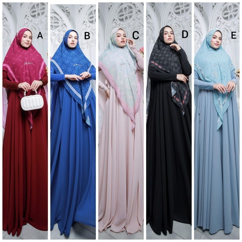 DHEA BOUTIQUE/DHEAAFIECCENA1/NEW QIRANA SYARI ORIGINAL/SYARI HITAM/SYARI HAJI UMROH/SYARI POLOS HIJA