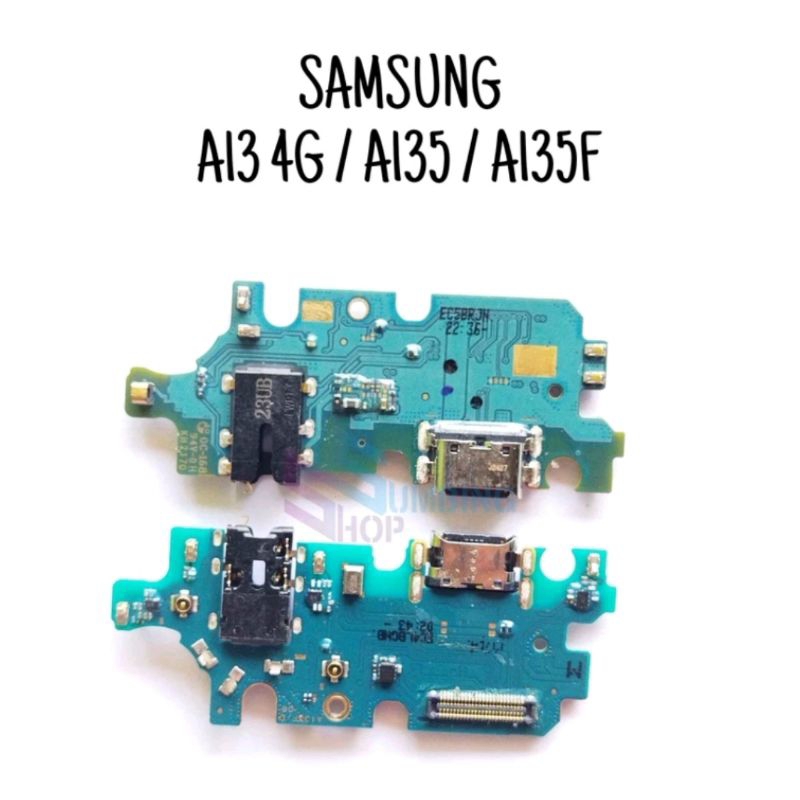 Papan Cas Samsung A13 4G A135 A135F Pcb Board Konektor Charger Original 100% With iC