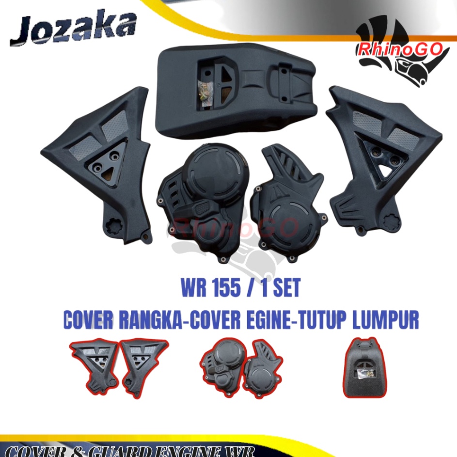 Fkc Tutup Lumpur Yamaha WR 155Cover Mesin Bawah YAMAHA WR155 s Produk Terkini