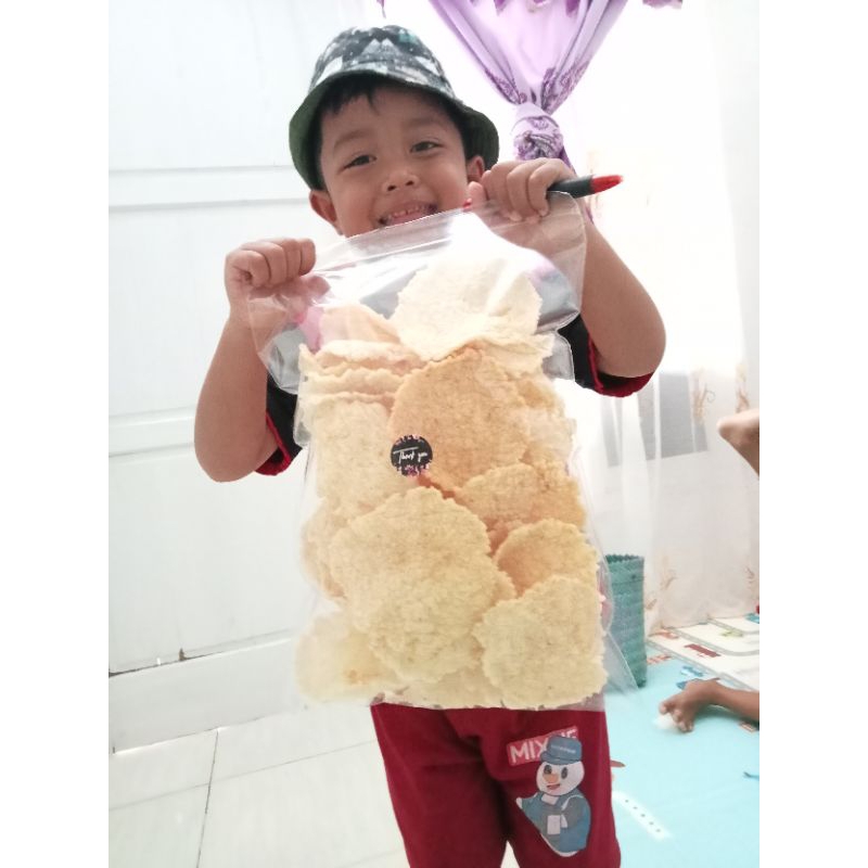 

krupuk gendar matang 250 gram