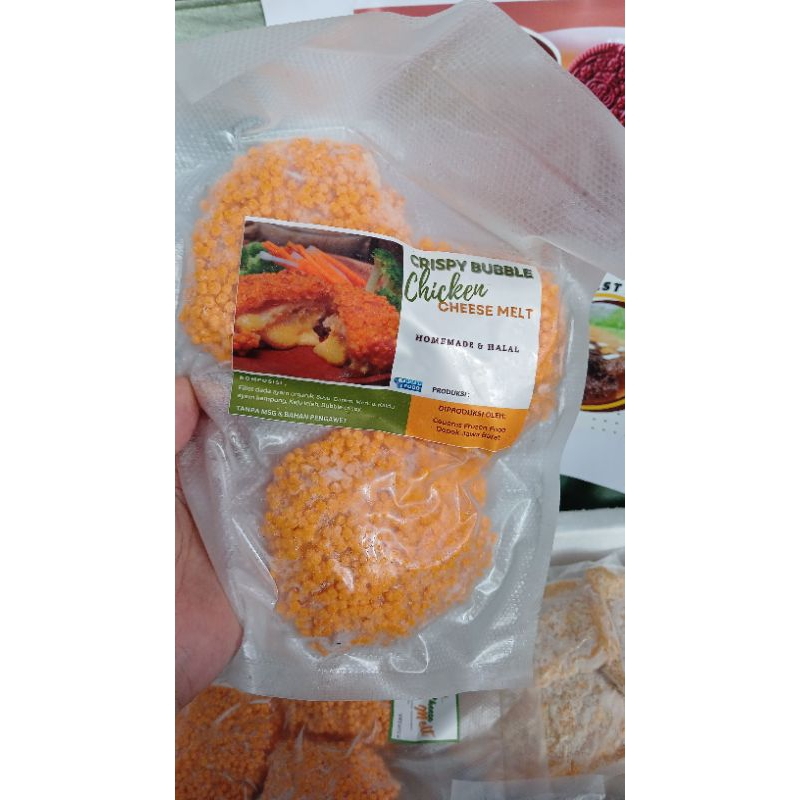 

CRISPY BUBBLE Chicken Cheese Melt FROZEN