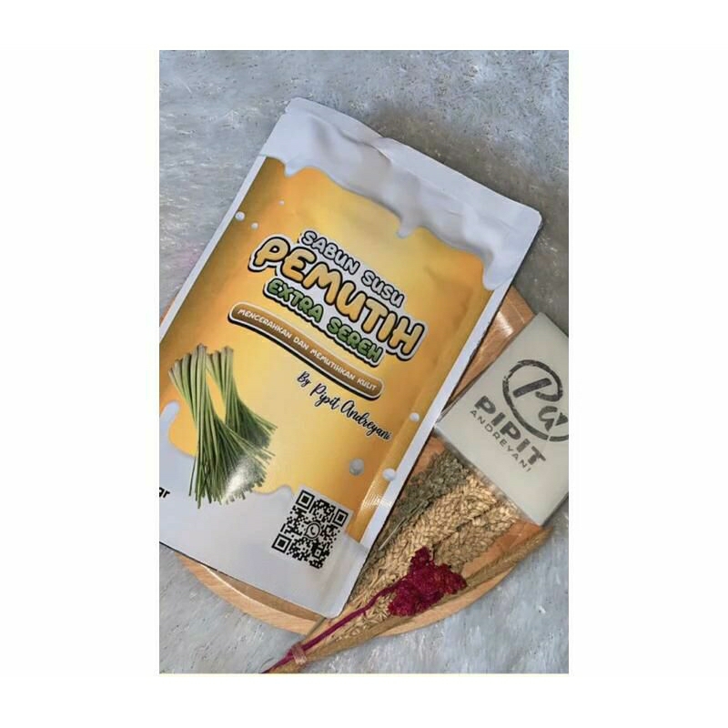 BPOM Sabun susu ekstra sereh sabun pemutih sabun muka dan badan sabun penghilang panu gatal eksim da