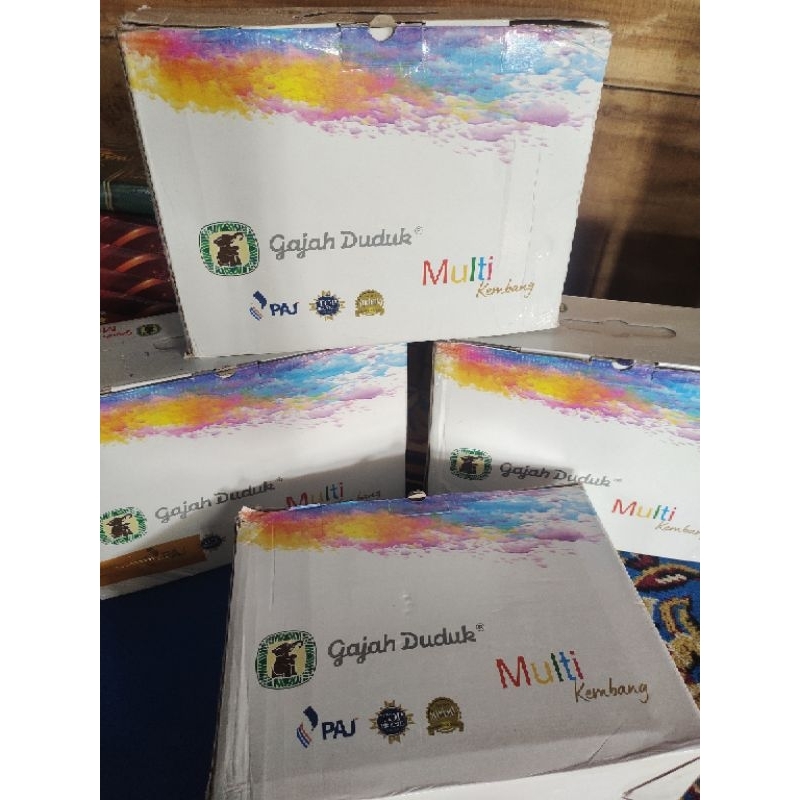 sarung gajah duduk multi kembng(10 picis/1dos)