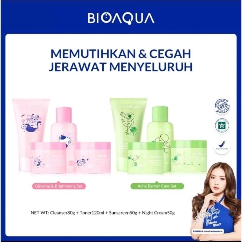 Bioaqua Milk Niacinamide dan Tea Tree Oligopeptide