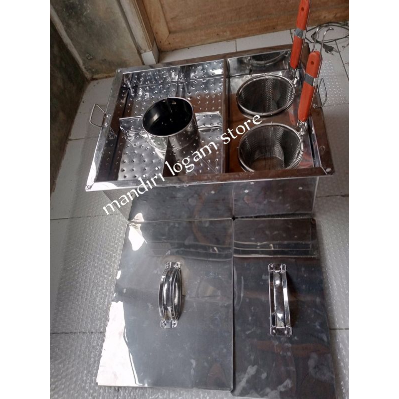 dandang/panci mie ayam bakso sekat