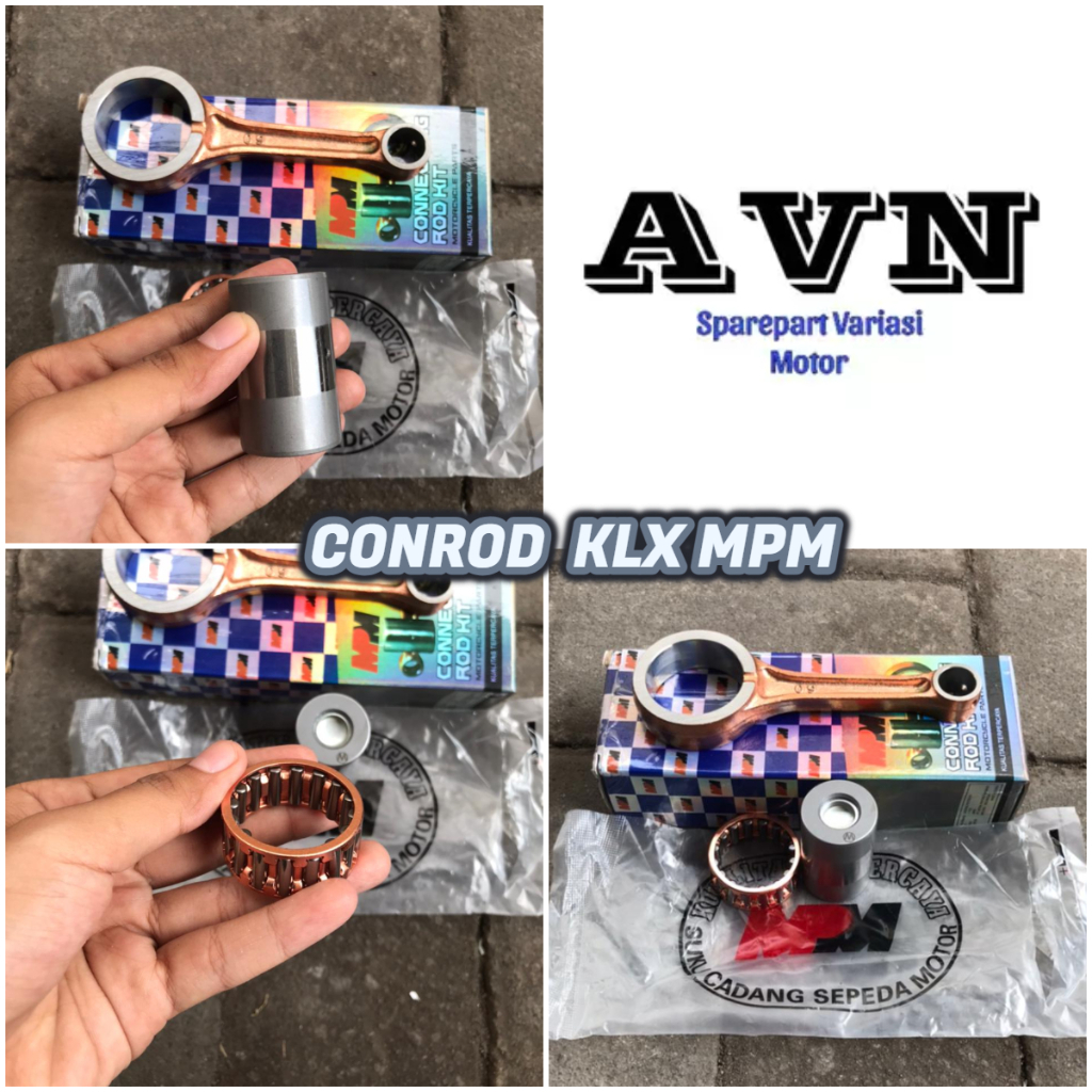 STANG SEHER / CONROD KLX MPM || STANG PISTON STANG SEKER KAWASAKI KLX MERK MPM