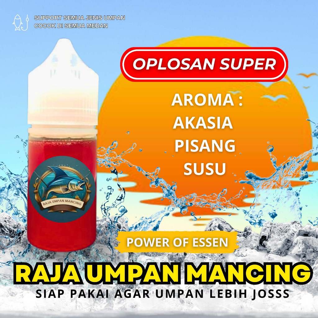 Essen Oplosan Super Aroma Akasia Pisang Susu