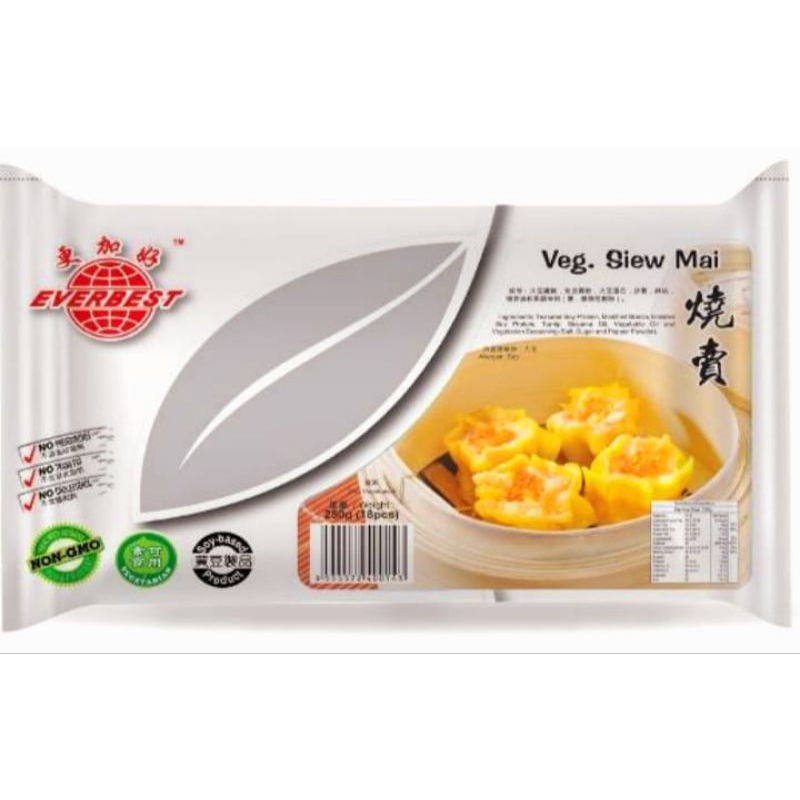 

VEGETARIAN SIOMAY 250GR EVERBEST