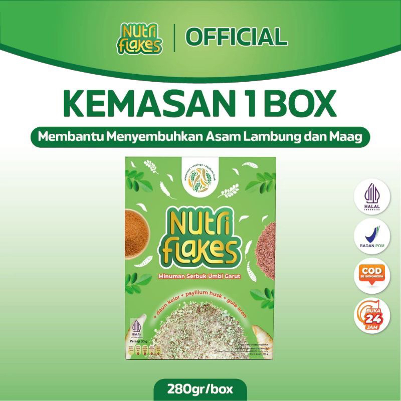 

Nutriflakes ori / obat magh / sereal diet