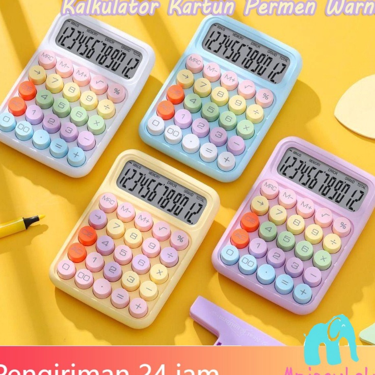 

Terlaris Code5l5Kz CODKalkulator Kawaii Korea Kartun Permen Warna Keyboard Mekanik Senyap Layar Besar Portable Mudah Digunakan Kalkulator Untuk Kantor Desktop Kalkulator Belajar Keuangan