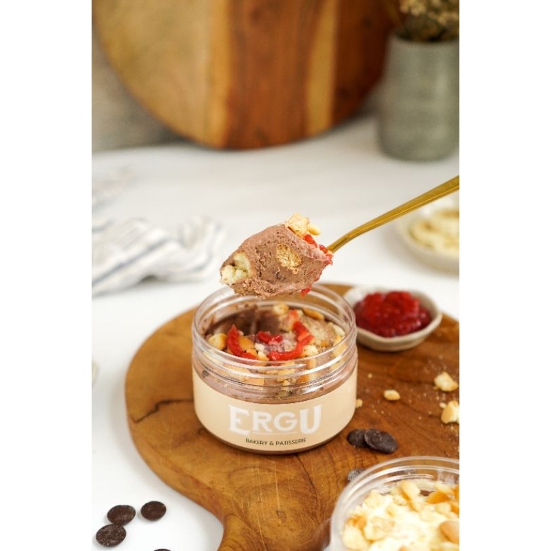 

Berry Chocolate Pudding ala New York - Creamy Dessert Cokelat 300 ml