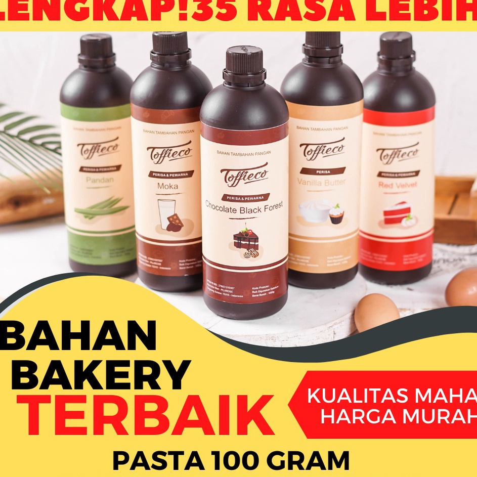 

KODE WPRFC TERLENGKAP Toffieco Pasta 1 Kilogram Tofieco Mocca Super Vanilla Butter Pandan Coklat