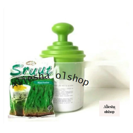 Cetakan cendol sruut / dawet free tepung cendol