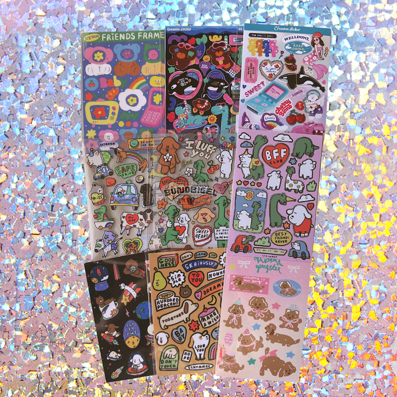 

Cute Aesthetic Sticker Deco for PC or Journaling
