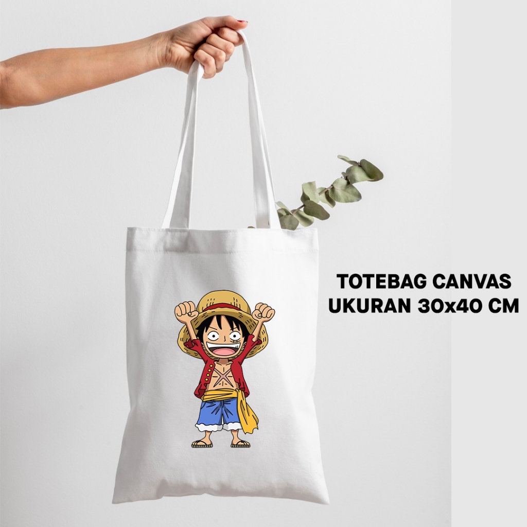 Totebag Anime One Piece Luffy