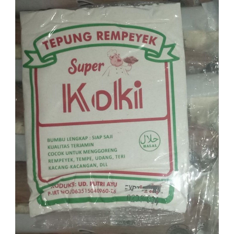 

Tepung Rempeyek Cap Koki 10x40gr