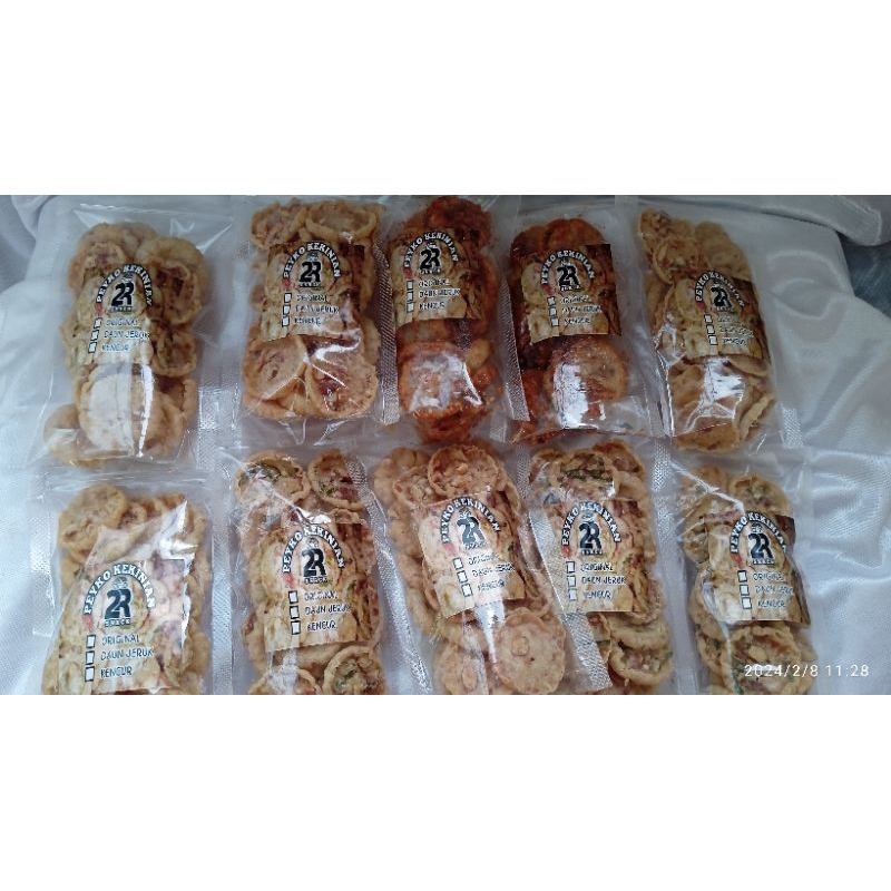 

Paket Usaha PEYKO (peyek koin) yang enak dan gurih lebih hemat isi 10pcs