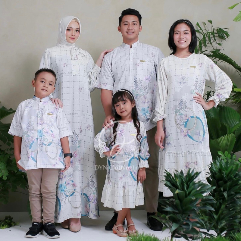 DYN Clothingline Shakana Dress Dewasa Remaja & Kids | Family Set | sarimbit keluarga | baju seragam 