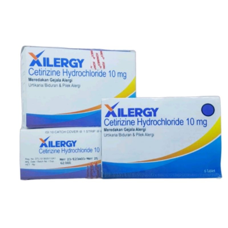 XILERGY cetirizine 6 tablet