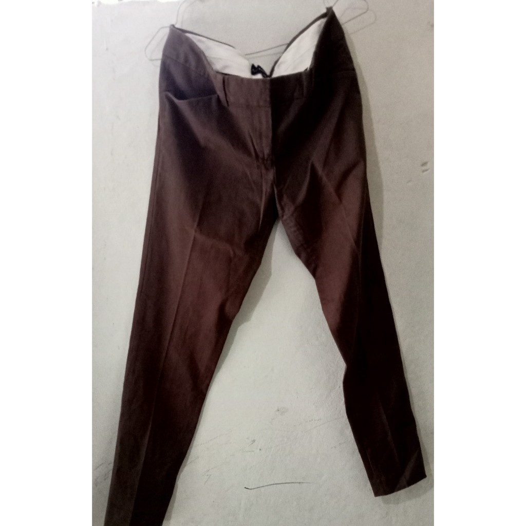 Celana Kerja Wanita The Executive Warna Coklat No. 26