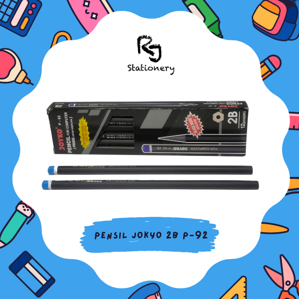 

Pencil / Pensil Joyko P-92 / 2B / 1 BOX 12 PCS
