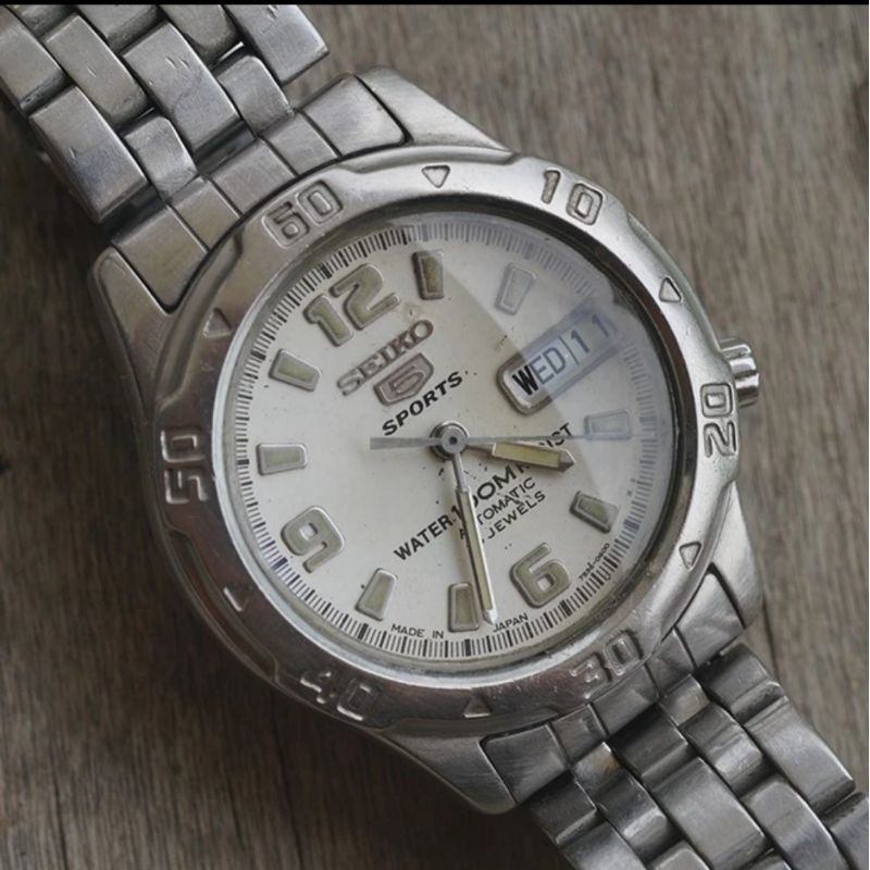 seiko skz121 7s36 mini diver bekas second preloved