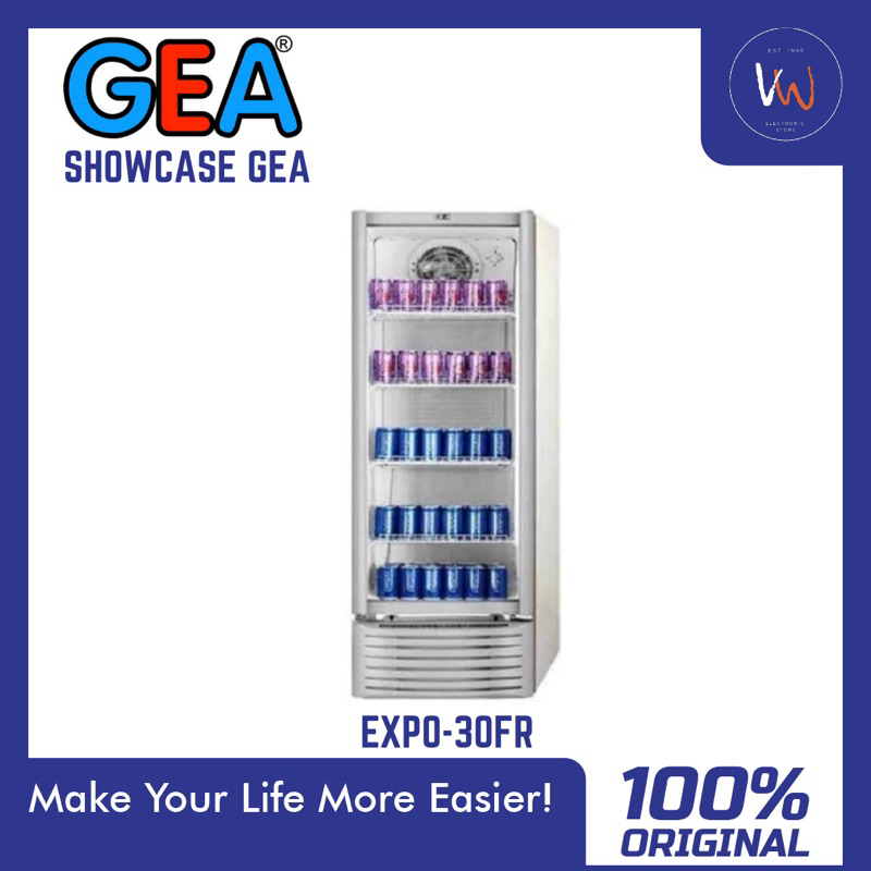 Showcase Gea EXPO-30FR / Kulkas Minuman / Pendingin Makanan Minuman