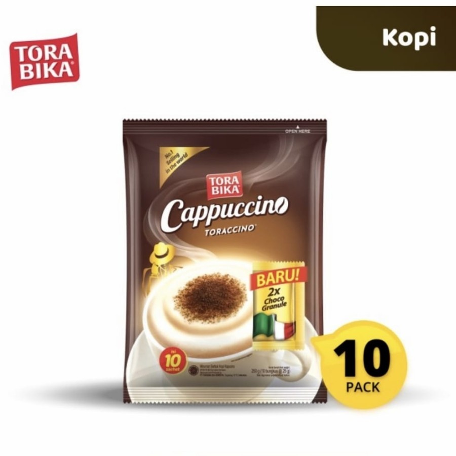 

kopi torabika cappuccino renceng (10 sachet)