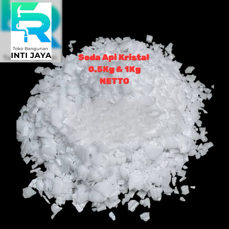 Soda Api Kristal 0.5kg & 1kg Berat Bersih