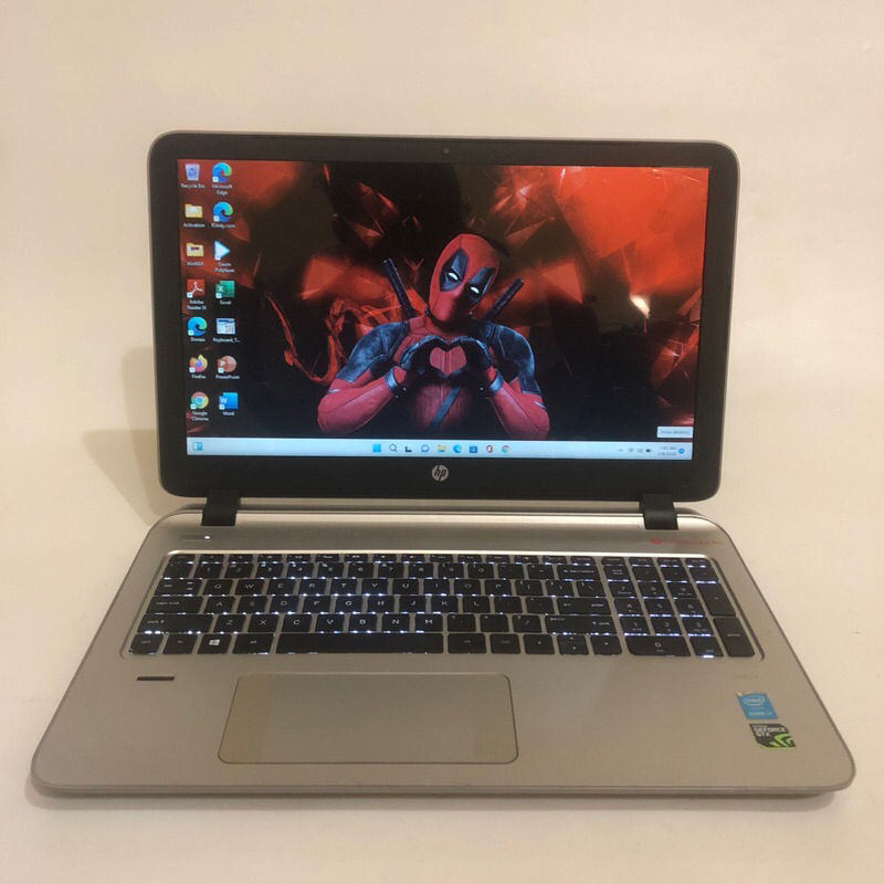 Laptop Gaming - Hp ENVY 15 - i7 gen 5 - Nvidia GTX 4GB - Ram 16GB