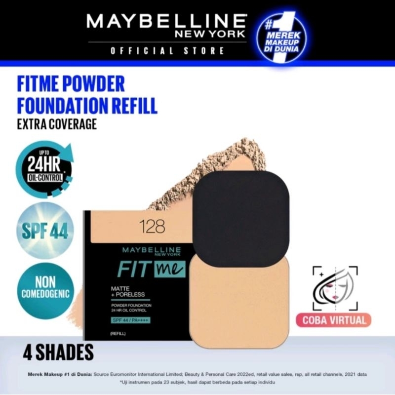 Maybelline Fit Me Powder Foundation (Refill) PRELOVED