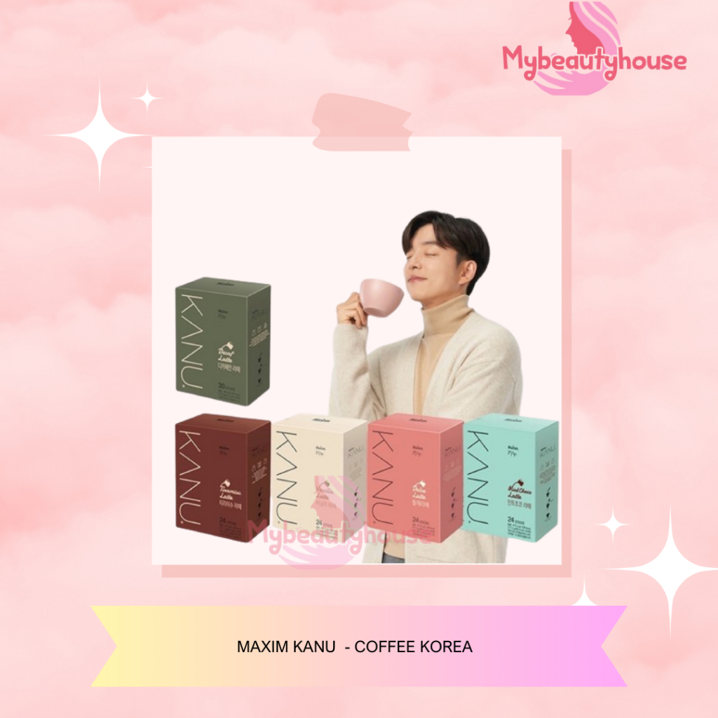 

Kanu Coffee Korea Latte / Vanilla Latte / Tiramisu / Decaf Latte / Mint Choco / Dolce Kopi Sachet Pc