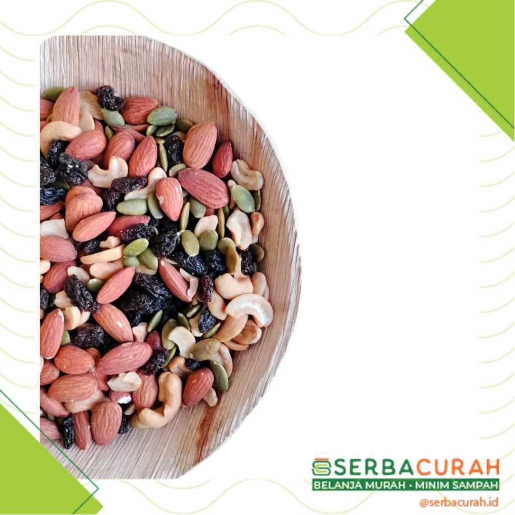 

Trail Mix (Almond Cashew Pumpkin Seed Raisin) | 300 gr